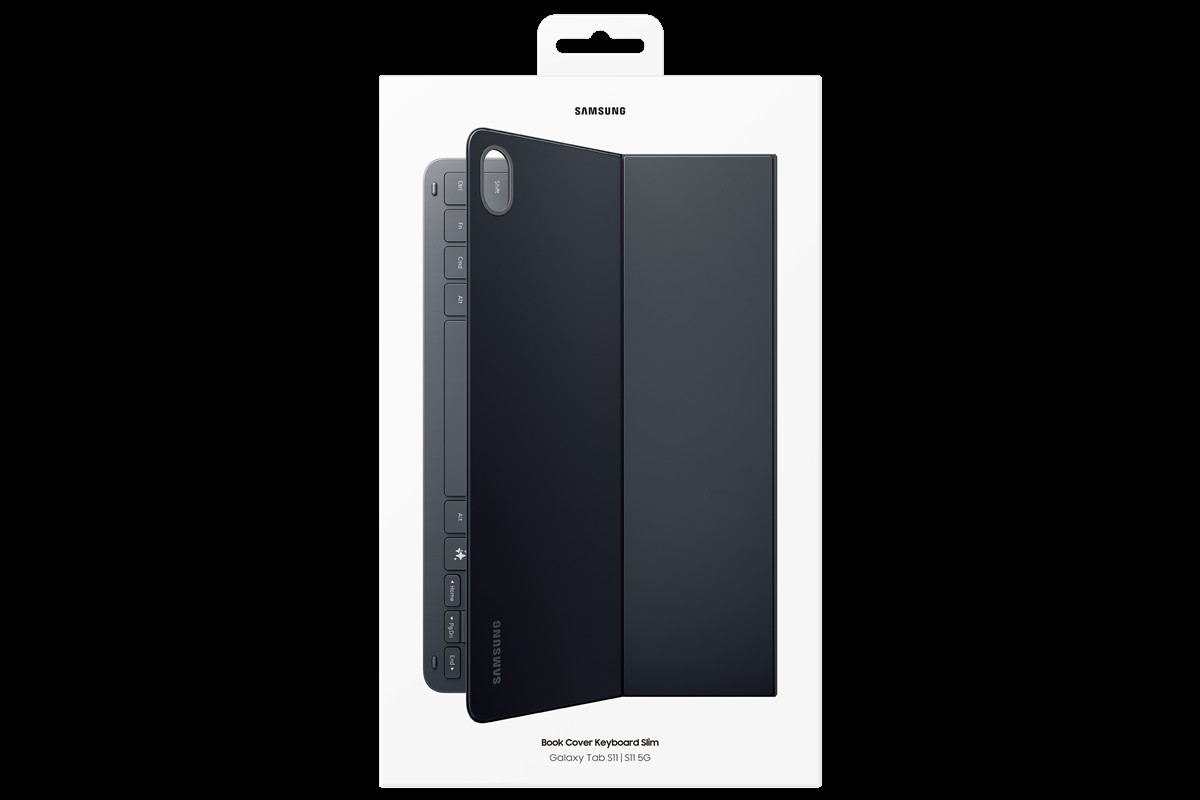 Samsung Galaxy Tab S11 Book Cover Keyboard Slim Juodas kainos nuo