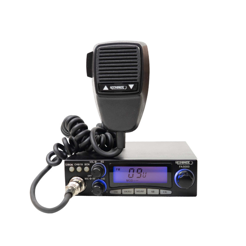 Radio station CB Moonraker FA5000 40CH, AM/FM, 4W, 12-24V kainos nuo ...