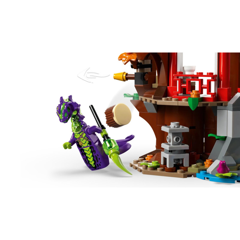 ganeページ LEGO® 71857 NINJAGO® Nindzių transporto priemonės ir namelio