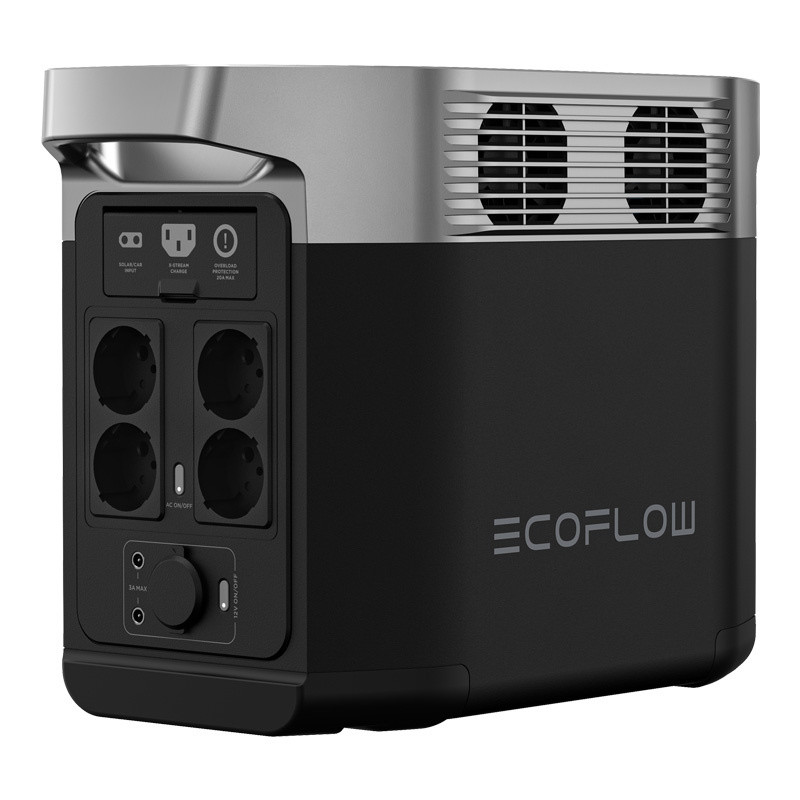 EcoFlow Delta 2, Lithium Iron Phosphate (LiFePO4), AC, Cigar