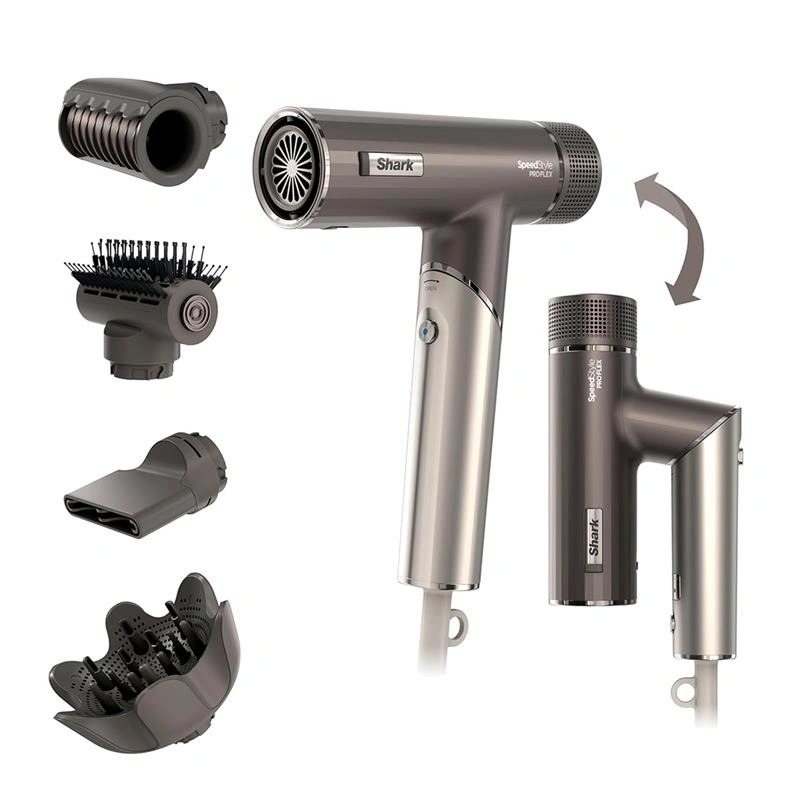 Hair Dryer Shark SpeedStyle Pro Flex 4-in-1, mocha/silver kainos