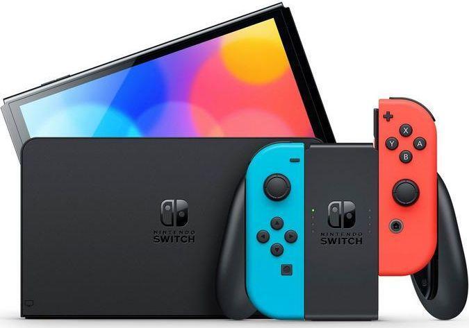 Nintendo Switch - 【OX】 Žaidimų kompiuteris NINTENDO SWITCH NB/NR Joy-Con (Compact