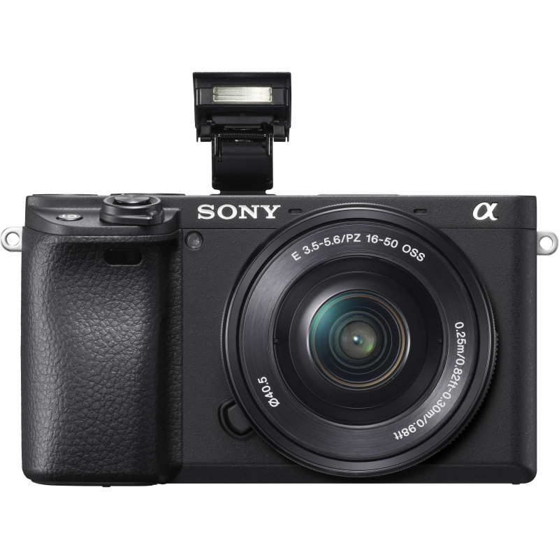Sisteminis fotoaparatas Sony Alpha A6400 E-Mount Camera + PZ 16