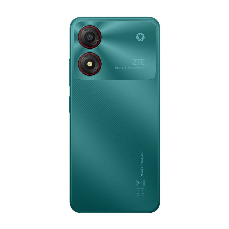ZTE Blade A34 8GB + 64GB SIMフリー ZTE Blade A34 64GB kainos nuo 55.77 € | Kaina24.lt