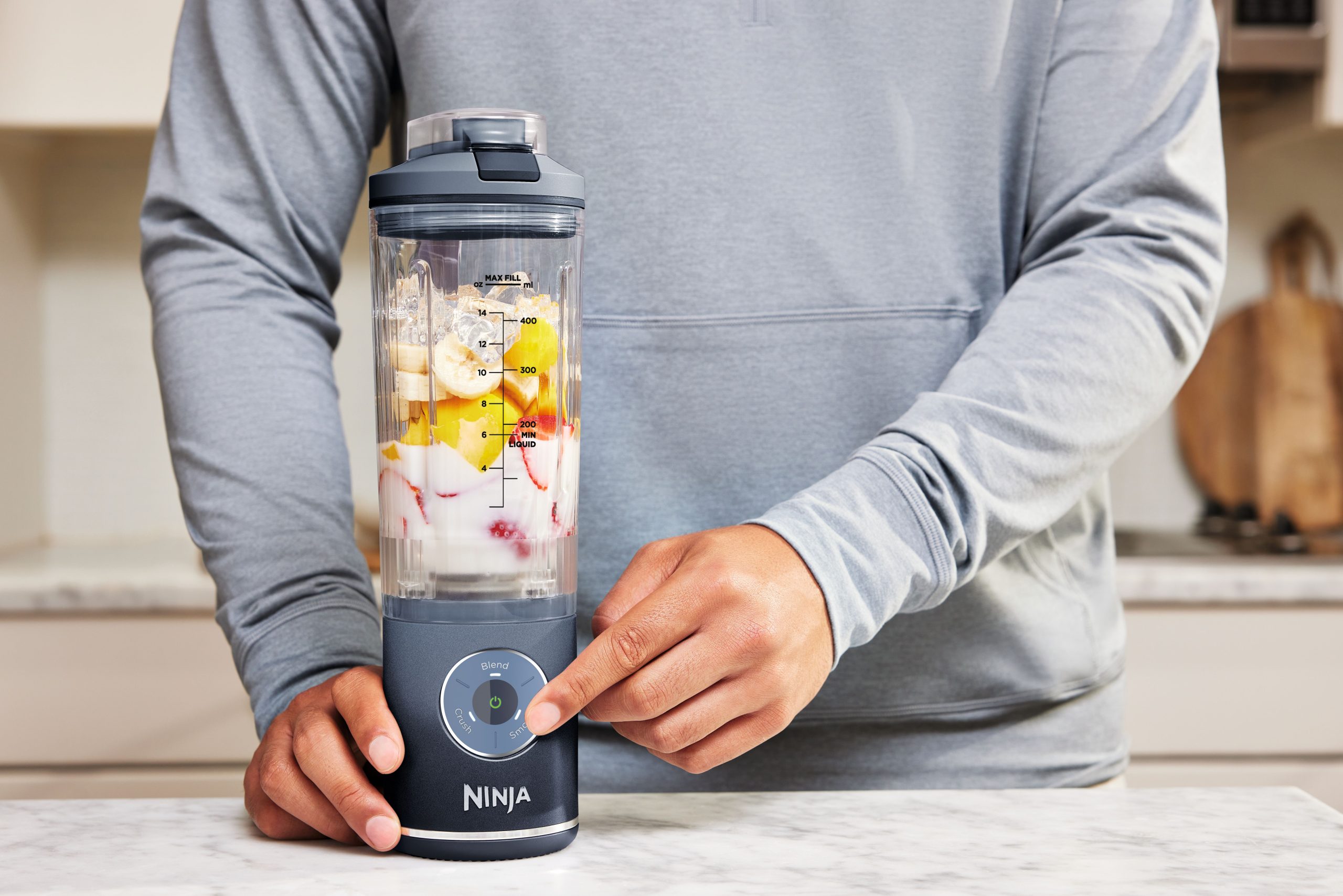 Ninja Blast Max Cordless Portable Maišytuvas, Navy kainos nuo